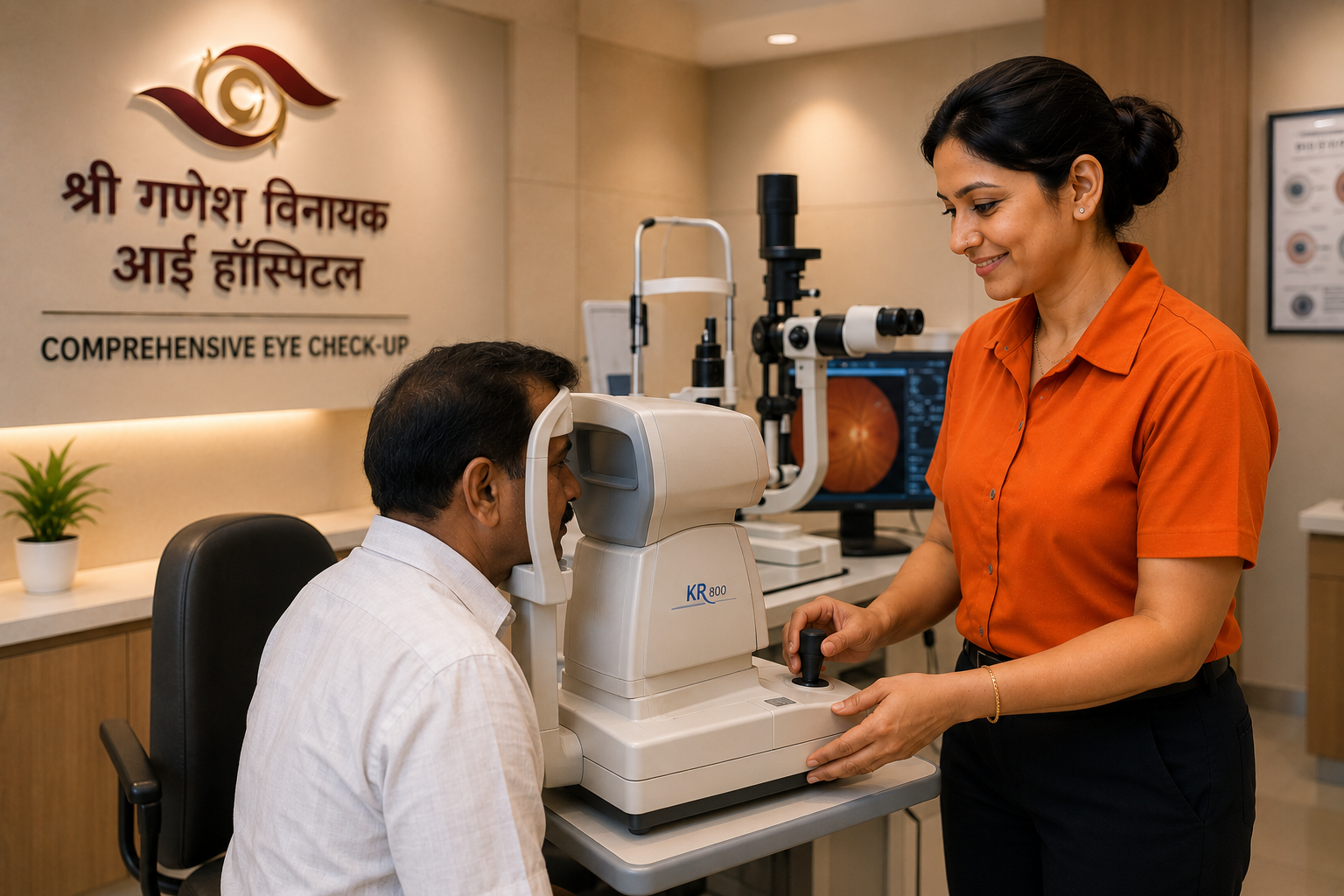 Comprehensive eye check-up in Manendragarh