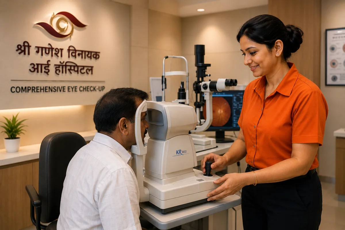 Comprehensive eye examination